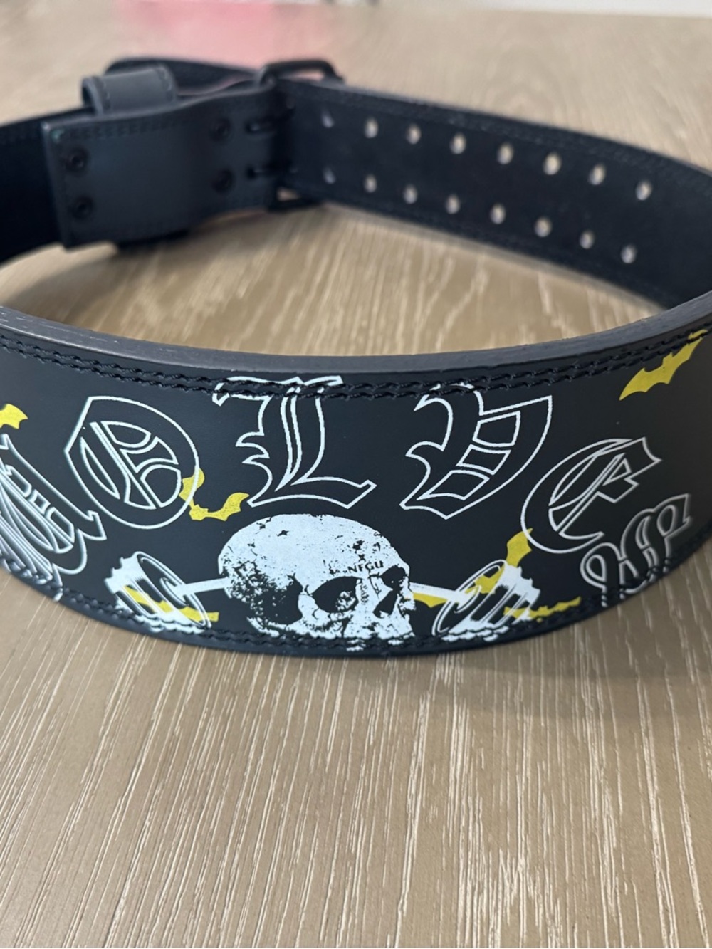Darc Sport Black Weightlifting Belt - Born in Darkness - Large